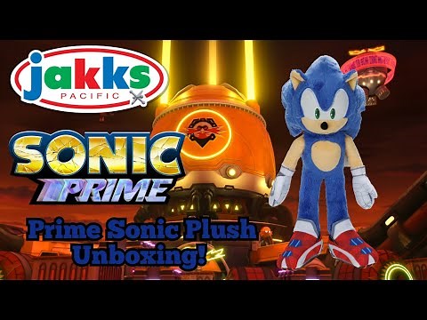 Jakks Pacific Sonic Prime Plush Unboxing!
