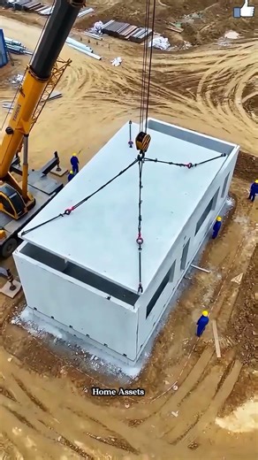 "Modular homes are taking over the US! What do you think?🇺🇸" #construction#engeenering #installation