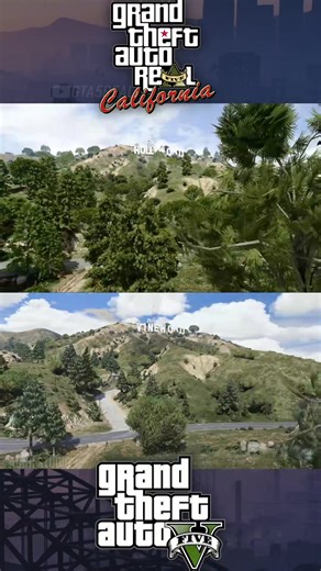 Most graphics mods add more, but the 5REAL / LA REVO 2.0 team understands that true realism sometimes means taking things away. This video shows the incredible transformation of the Hollywood Hills, as the "jungle" of vanilla GTA is "restored" to the authentic, true-to-life Southern California landscape. #BeforeAndAfter #DigitalArt #LosAngeles #GTA5 | Adnr Studio