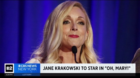 Tony winner Jane Krakowski to star in Broadway hit "Oh, Mary!"