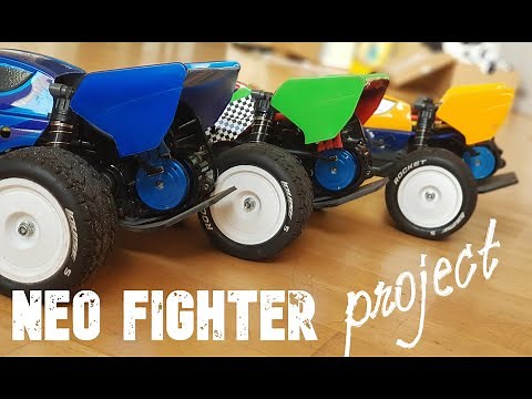 3x DT-03 Neo Fighter von Tamiya - Familienprojekt - Aufbau und Tuning