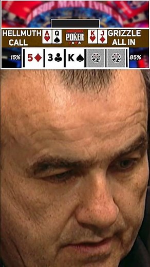 Sam Grizzle Puts Phil Hellmuth on Tilt at 2003 World Series of Poker #shorts