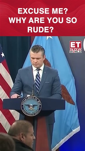 “Why Are You So Rude?” Pete Hegseth Clashes With Reporter During Heated Press Briefing #shorts
