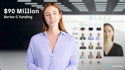Synthesia Raises $90 Million for AI Avatar Platform