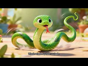 The Snake Wiggle Song! | Fun Kids Movement Song for Toddlers & Preschoolers