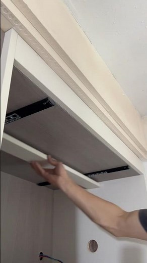 Folding Lift-Up Cabinet Door Installation | Creative DIY Furniture