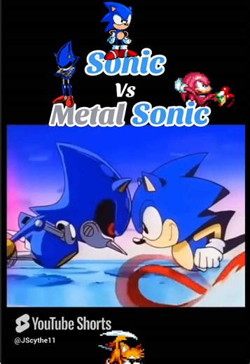 Sonic Vs Metal Sonic (OVA) #sonicthehedgehog #sega #sonicmania #metalsonic