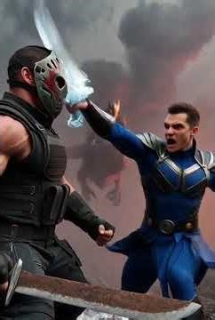 Dragon man vs sub zero #shortmovie #action #fight