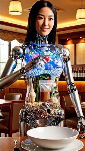 Robot Girl Makes Soup INSIDE Her Body?! 🤖🍜 You Won't Believe This!
