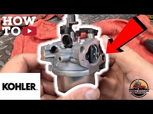 How-to Rebuild a Carburetor on a Kohler Engine Lawn Mower (Vertical)