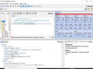 👨‍🎓 Lenguajes de Marcas - XQuery con BaseX - Ejercicio de ejemplo 1