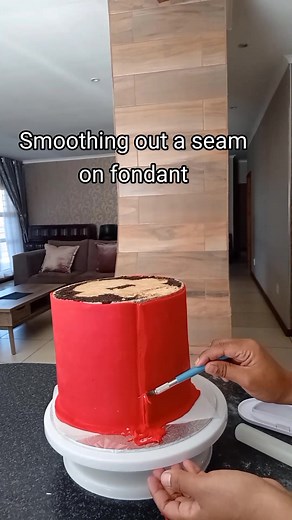How to Smooth Fondant Seams Perfectly