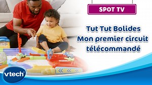 La course des Tut Tut Bolides commence avec Mon premier circuit télécommandé ! 🏎 🏁 Simon super champion et Léo bolide turbo vont s'affronter. Lequel arrivera en tête ? 🏆 🧒 1-5 ans Le top départ est donné 👉 https://bit.ly/4eUqcG6 | VTech Jouets