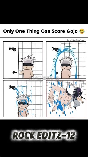 "Only One Thing Can Scare Gojo 😂" #jujutsukaisen #jjk #anime #memes
