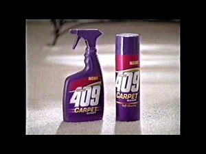 NEW 409 Carpet Cleaner commercial (1997)