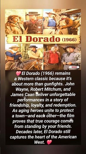 Why El Dorado Is Still One of the Greatest Westerns Ever Made 🤠⭐ #shorts #viral #story