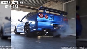 587K views · 4.1K reactions | Nissan GT-R 2017 vs Nissan Skyline GT-R R34 - Acceleration 0-300kmh Exhaust Sound | Supra Skyline | Facebook