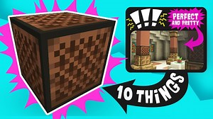 10 Things You Can BUILD with a Noteblock in Minecraft