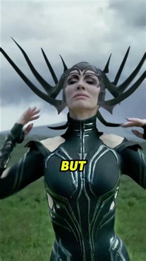 Why Thor looks shock when hela catch Mjolnir #marvel #mcu