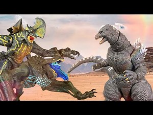 Godzilla Vs Pacific Rim Kaiju | stop motion |