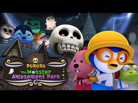 Pororo Movie - Pororo and the Monster Amusement Park | Halloween Special | Movie for Children