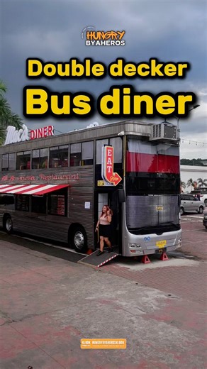 Double Decker Bus Diner sa Marikina Riverbanks #HungryByaheros | Hungry Byaheros