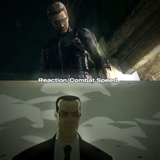 Albert Wesker Vs Agent Bishop #shorts
