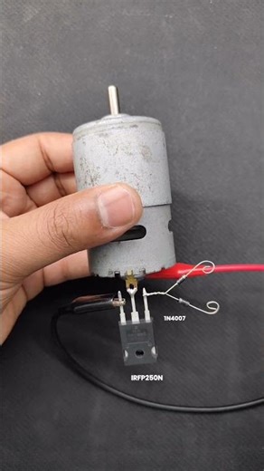 Touch Switch Circuit Using IRFP250N MOSFET ⚡