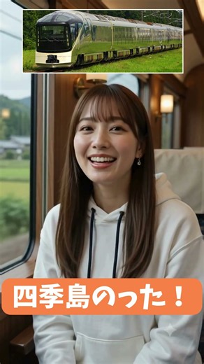 🚆 四季島〜〜〜〜！✨