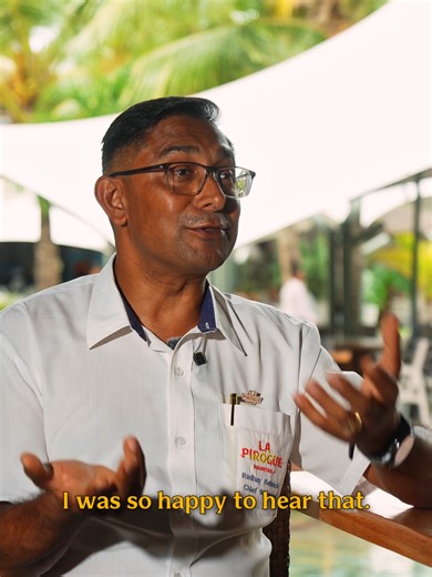 Fifty years ago, La Pirogue opened its doors. Since then, generations have walked through them. For some, it became more than a holiday. For others, more than a workplace. It became a second home. As we celebrate 50 years, we’re sharing the stories of those who grew up here, returned here, and made it part of their lives. We begin with Radhay, who has been working at La Pirogue for 35 years. #LaPirogue50Years #MySecondHome