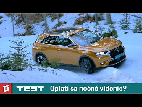 DS7 CROSSBACK E-TENSE 4x4 - TEST SUV + NIGHT VISION TEST - GARAZ.TV
