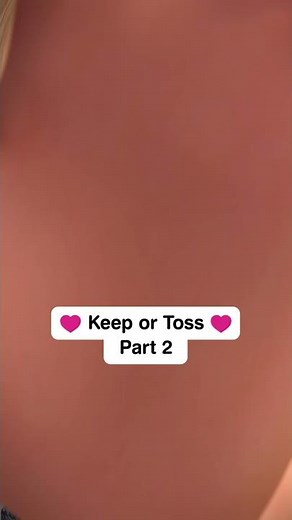 KEEP OR TOSS?! PART 2 🎀 | Barbie Vlogs