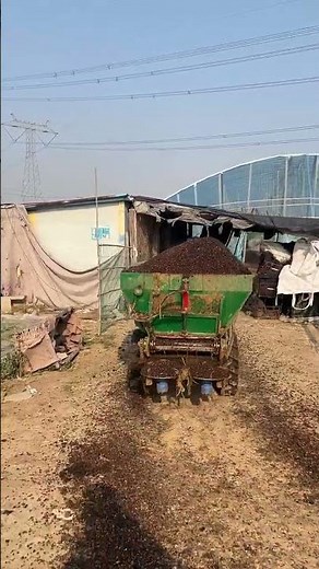 #Manure Spreader #Fertilizer Spreader #Manure Spreading Vehicle #Greenhouse Manure Spreader #shorts