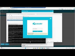Demo installation Zscaler client connector with MSI package