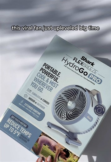Shark HydroGo Pro: The Ultimate Portable Fan