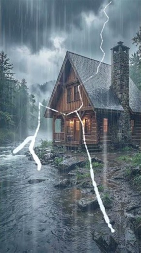 Rain and Thunderstorm Sound for Sleeping | Heavy Rain & Thunders
