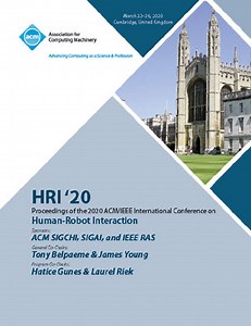 Effects of Anthropomorphism and Accountability on Trust in Human Robot Interaction | Proceedings of the 2020 ACM/IEEE International Conference on Human-Robot Interaction