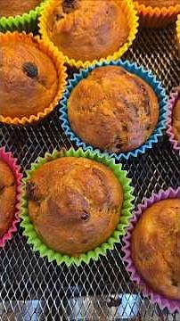 Greek Yogurt Banana Muffins | Moist, Healthy & Easy Breakfast