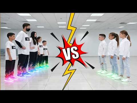 SHUFFLE BATTLES🤓🔥 WHO WIN 🏆 LITTLE KIDS BATTLE?? 😱 TUZELITY DANCE 🫰
