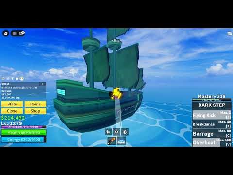 Roblox Blox Fruits (ep 5 unlocked new dagger and fist mode with control)