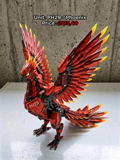 These items are unreal, which one do you like? Phoenix, Hydra, Dragon. > Mythical Collection 13 #toy #collection #mechanic #collectibles #mechanic