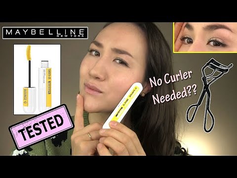 Maybelline Colossal CURL BOUNCE Mascara // Full Day Wear Test & Review