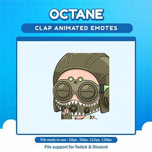 Emote animée Octane Clap pour Twitch (téléchargement numérique) - Etsy France