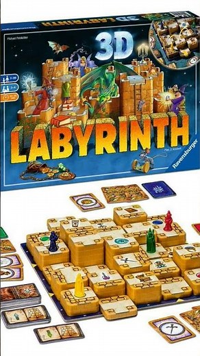 3D Labyrinth - Fantasy Boardgame - Ravensburger