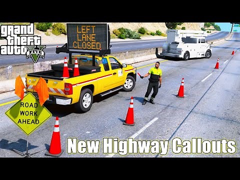 New Road Work Construction In GTA 5