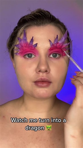 Tutorial for my dragon look 🐲 #sfxtutorial #sfxmakeupartist #prosthetics #cosplayer #dragonmakeup #makeuptutorial