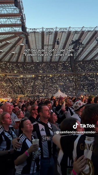 Experience Sam Fender Live at St James Park