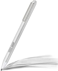 Stylus Pen for Surface Pro 12/11/10/9/8/X/7+/6/5/4/3/Surface 3, Surface Go 3/2/1, Surface Laptop/Studio/Book 4/3/2/1 with Palm Rejection, Smooth Writing,1024 Levels Pressure,Longer Battery Life