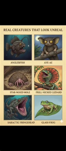Real Creatures That Seem Unreal: Nature's Mysteries