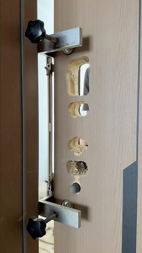 Professional Door Lock Installation with Jig Tools Kit – Fast, Precise & Clean!
